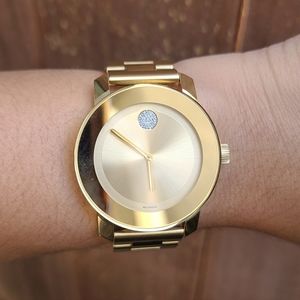 Movado Bold yellow gold for ladies